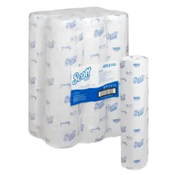 SCOTT® Wit onderzoekbankpapier 50 cm x 50 m  / 2-laags  -  6 rollen